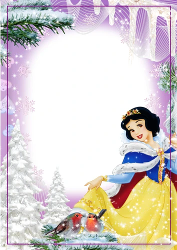 Фоторамка с Белоснежкой